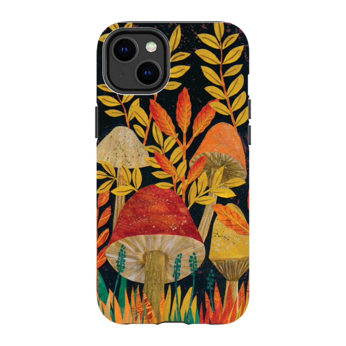 iPhone Tough Case - Mushrooms By Tracey English
