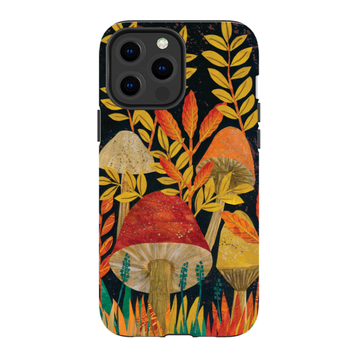 iPhone Tough Case - Mushrooms By Tracey English