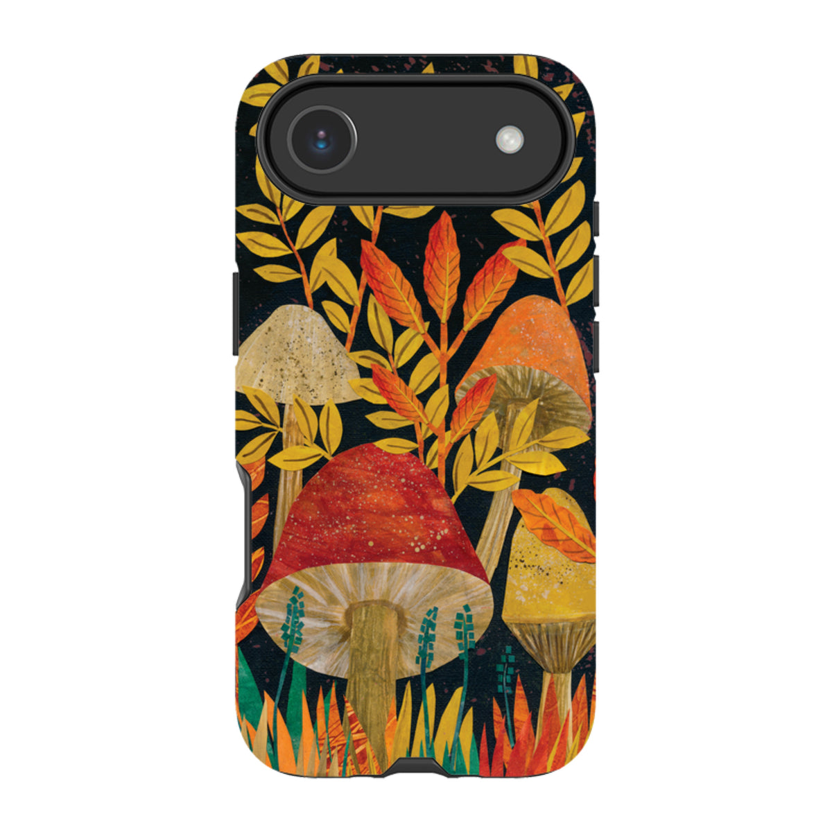 iPhone Tough Case - Mushrooms By Tracey English