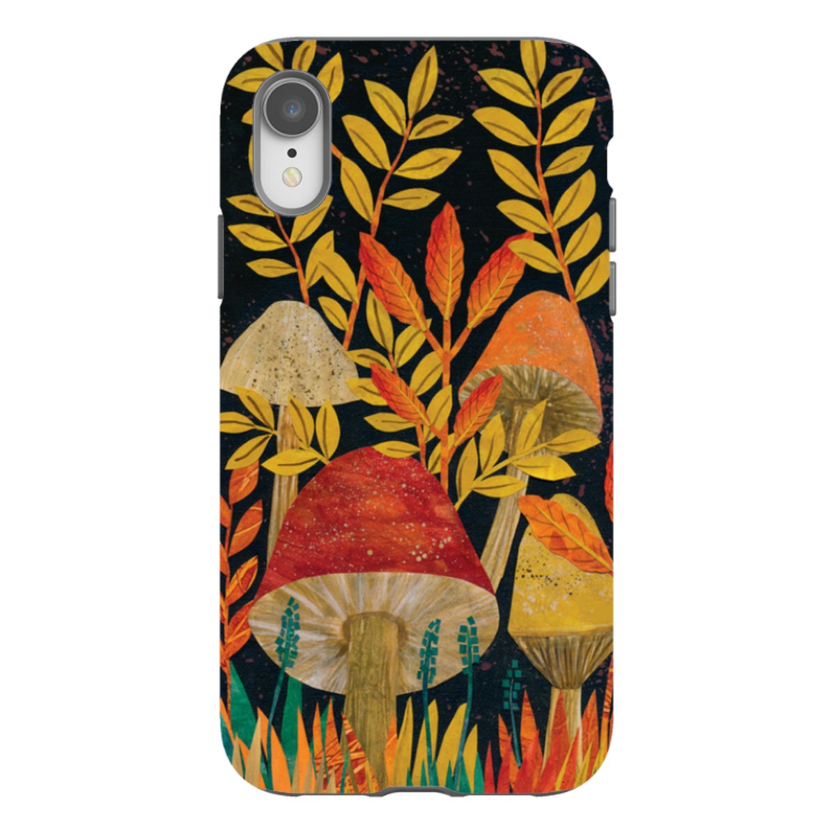 iPhone Tough Case - Mushrooms By Tracey English