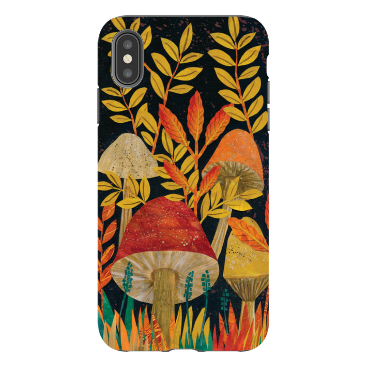 iPhone Tough Case - Mushrooms By Tracey English