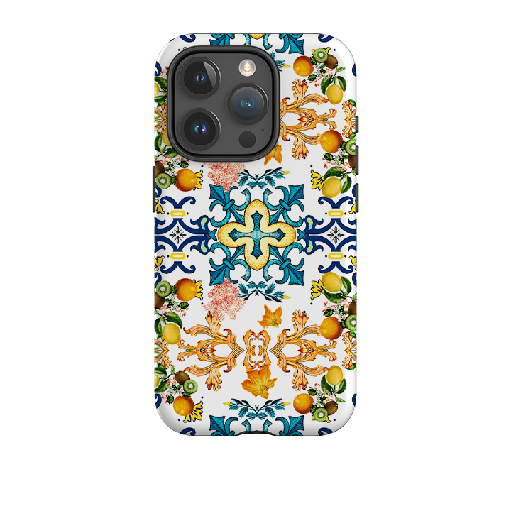 iPhone Tough Case - Naples Pattern II