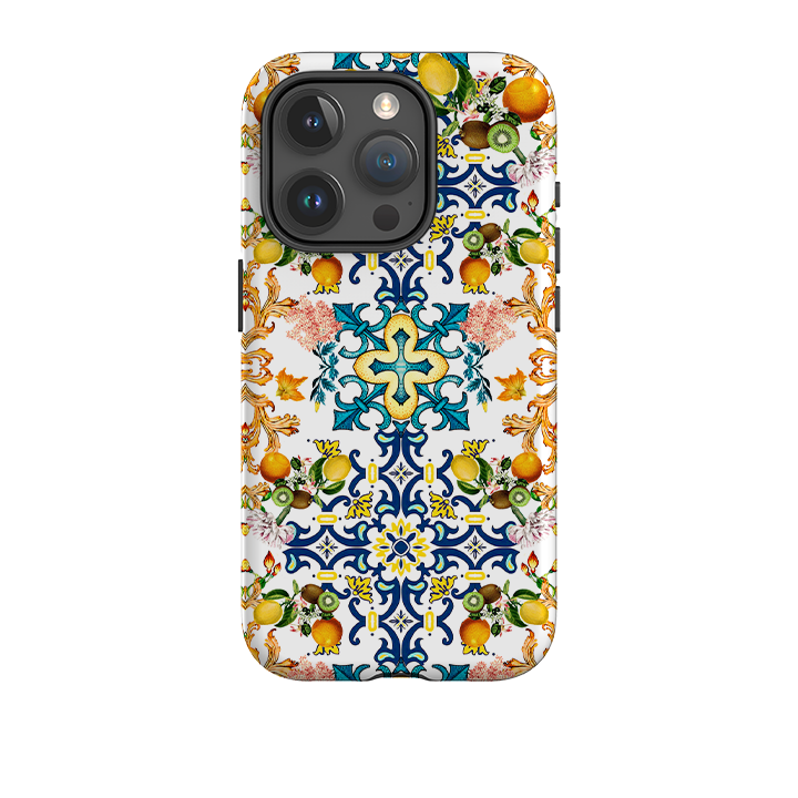 iPhone Tough Case - Naples Pattern
