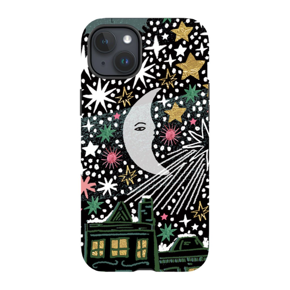 iPhone Tough Case - Night Before Xmas I By Emma Frances Grant
