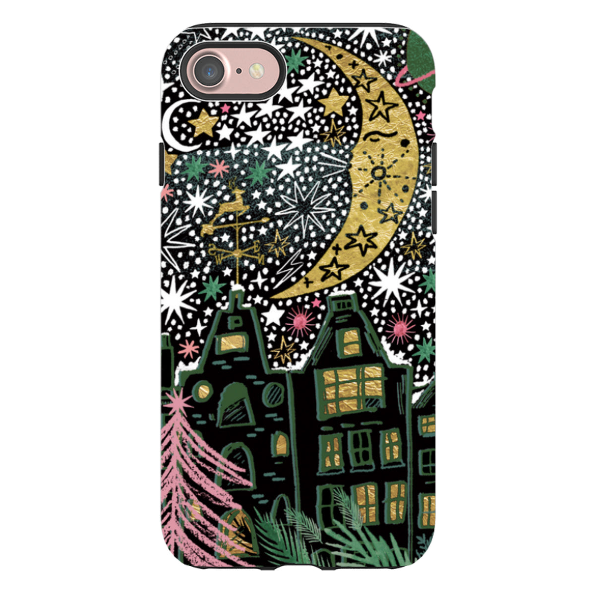 iPhone Tough Case - Night Before Xmas II By Emma Frances Grant