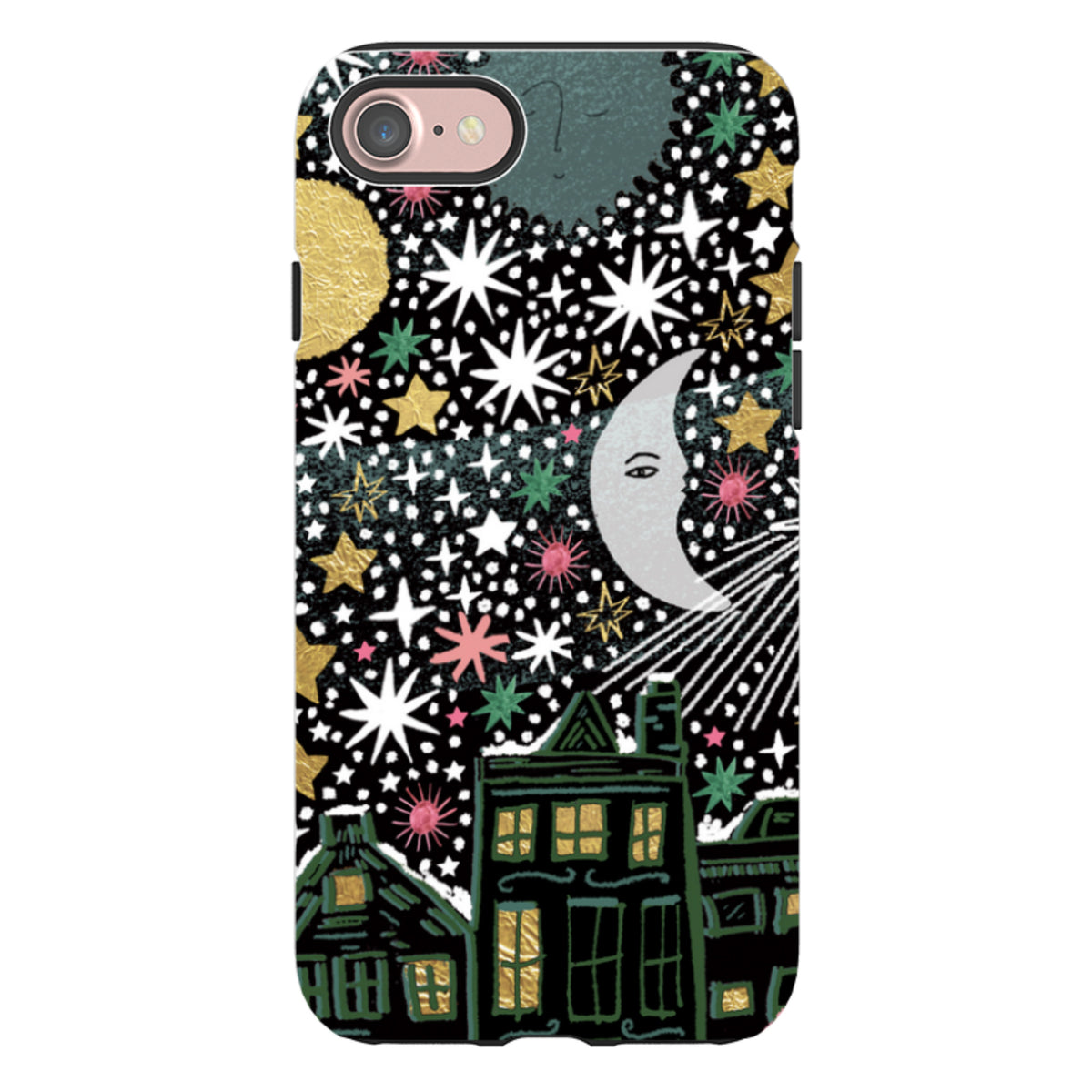 iPhone Tough Case - Night Before Xmas V By Emma Frances Grant