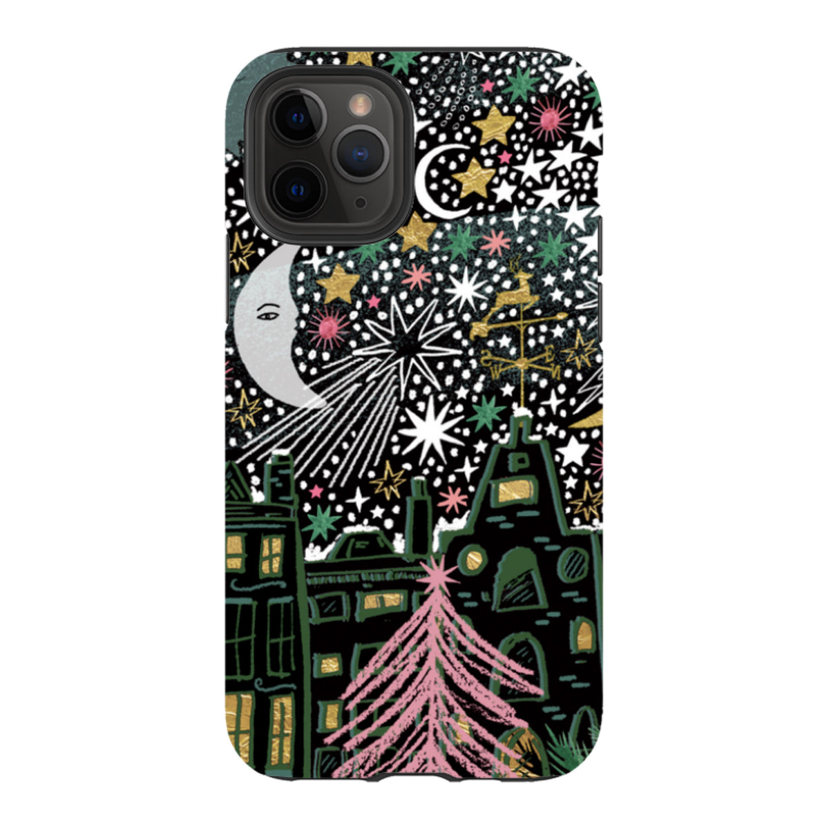 iPhone Tough Case - Night Before Xmas VI By Emma Frances Grant