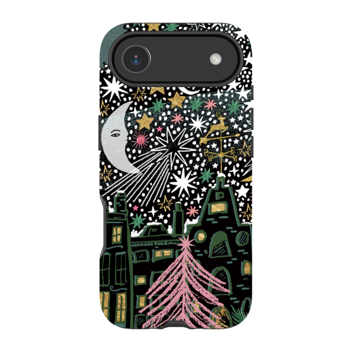 iPhone Tough Case - Night Before Xmas VI By Emma Frances Grant