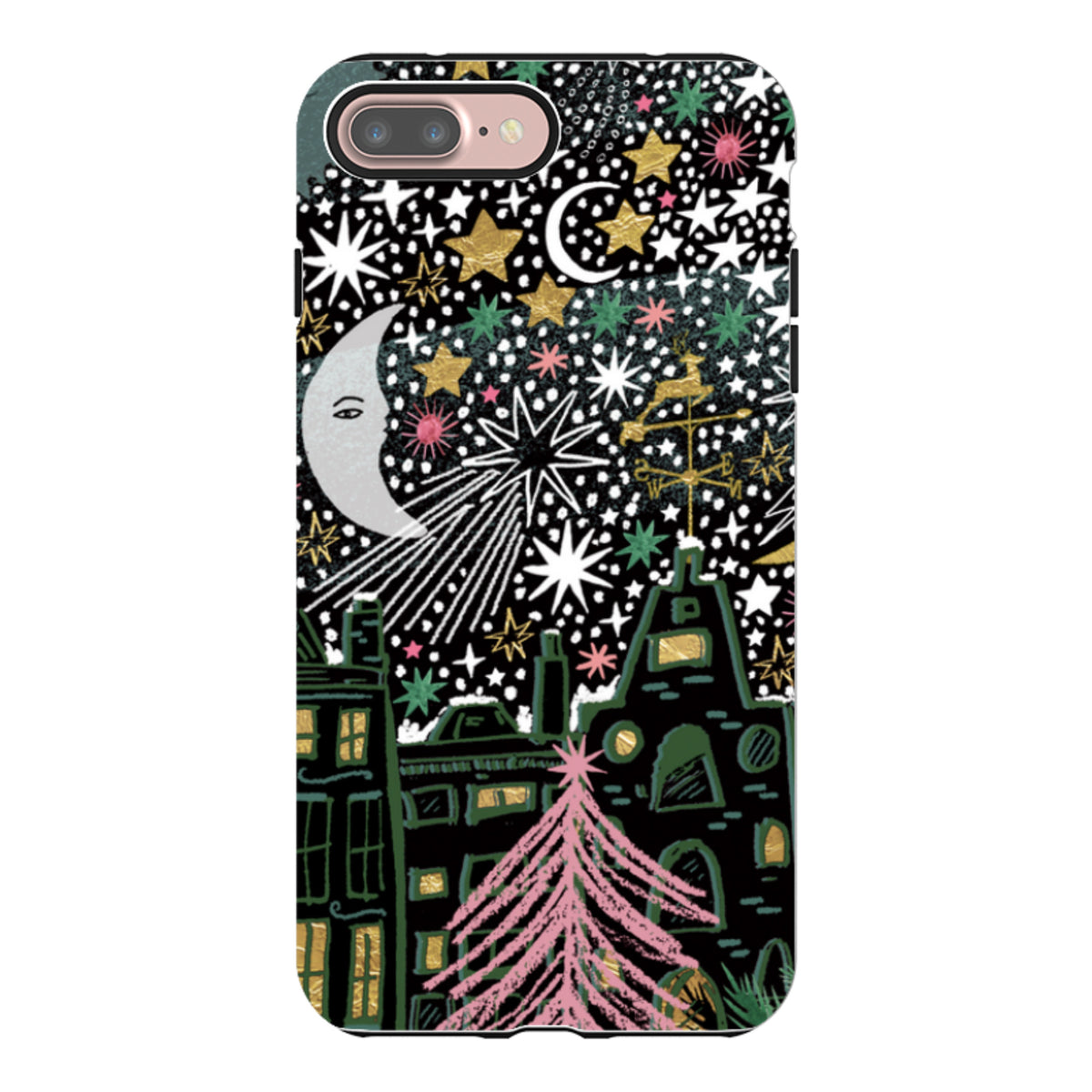 iPhone Tough Case - Night Before Xmas VI By Emma Frances Grant