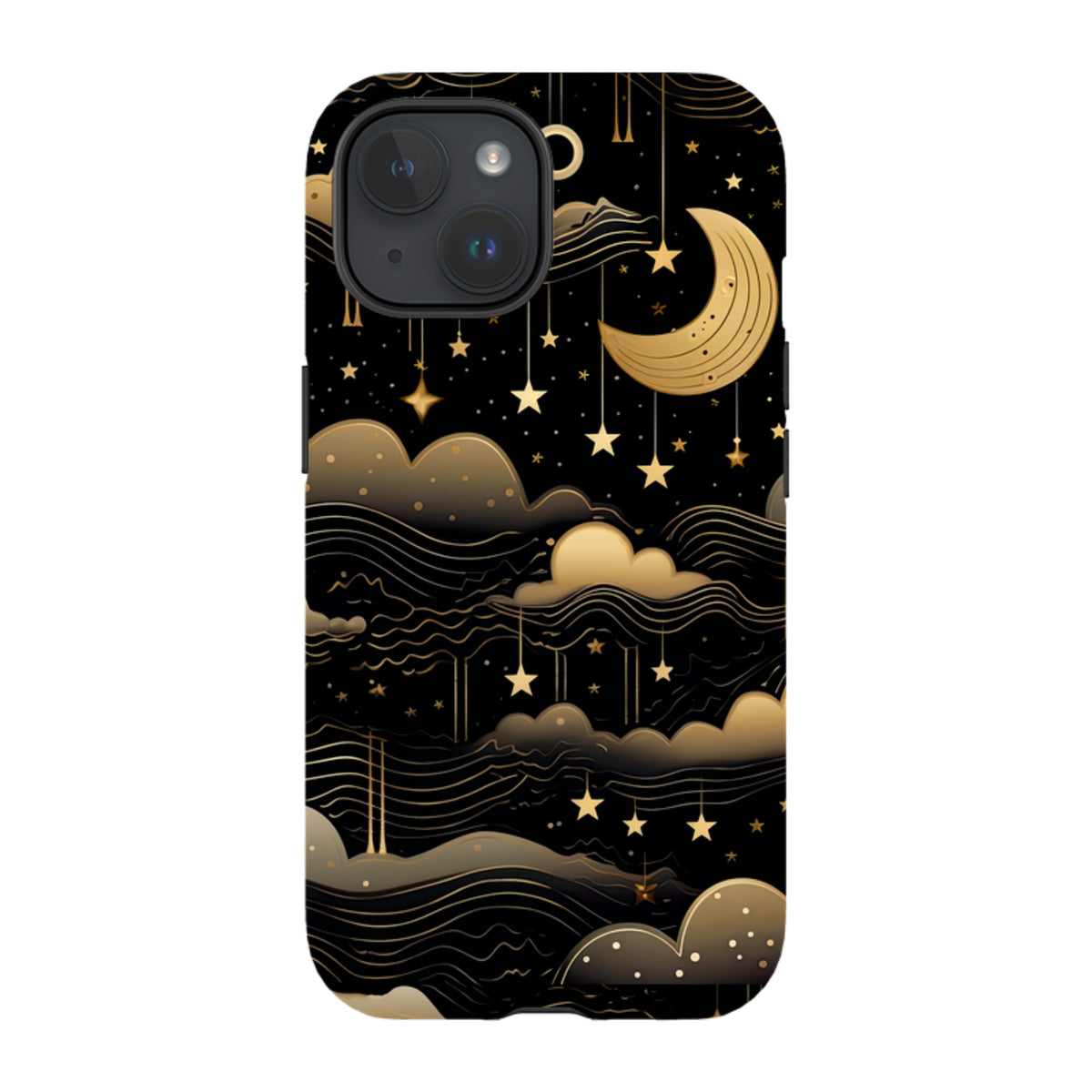 iPhone Tough Case - Night Clouds II