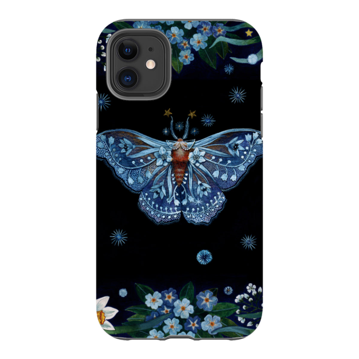 iPhone Tough Case - Night Moth By Maria Matos