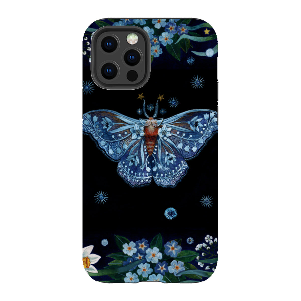 iPhone Tough Case - Night Moth By Maria Matos