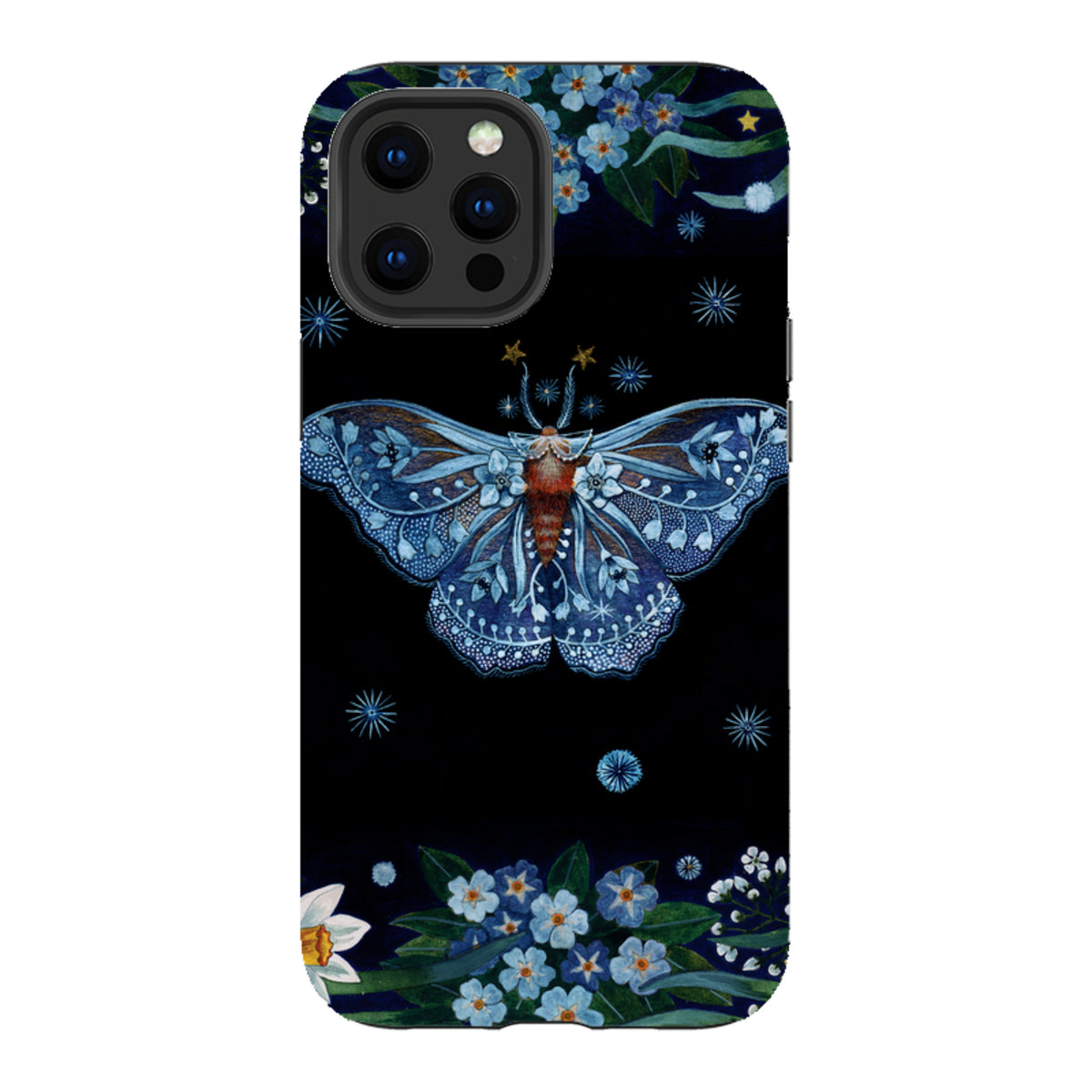 iPhone Tough Case - Night Moth By Maria Matos