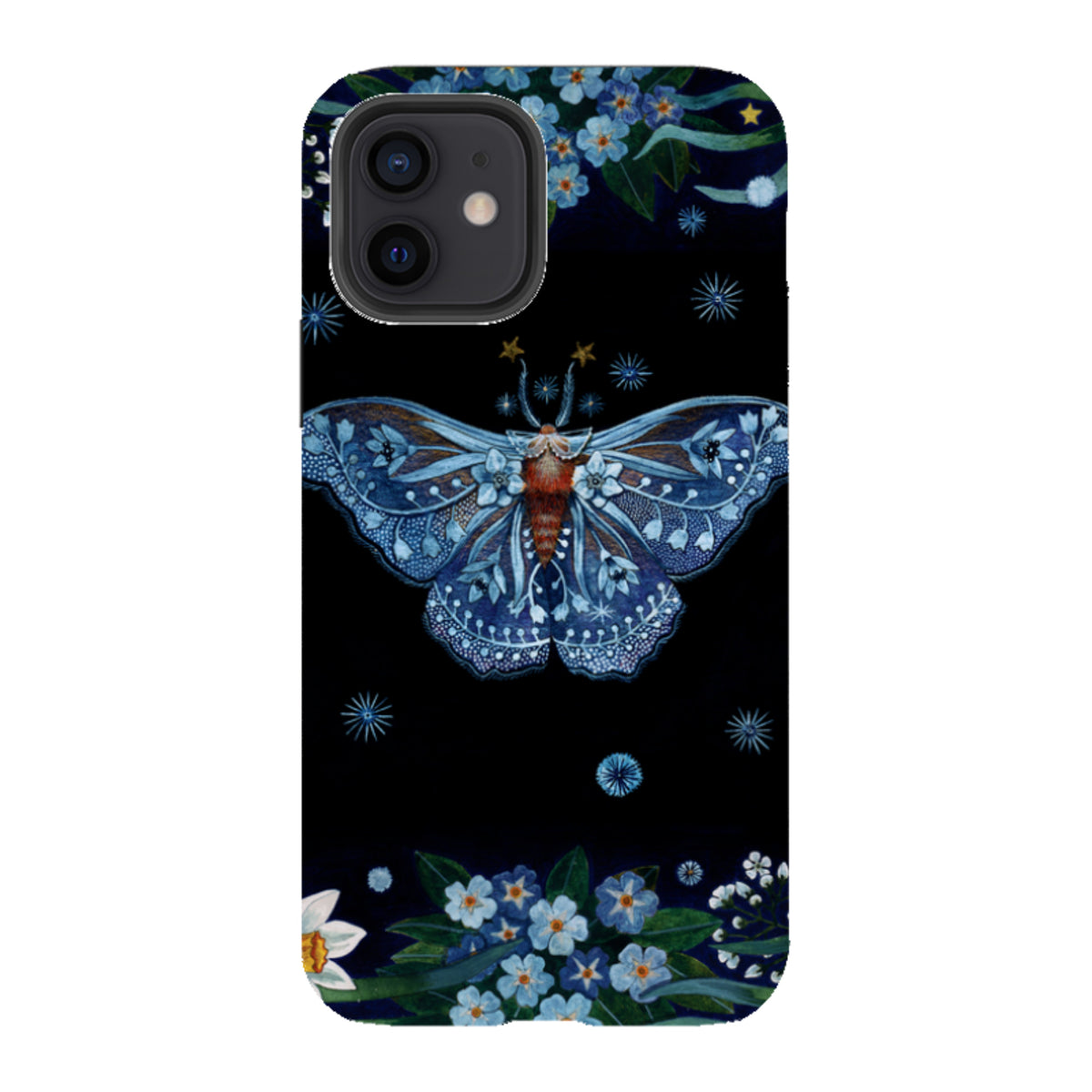 iPhone Tough Case - Night Moth By Maria Matos