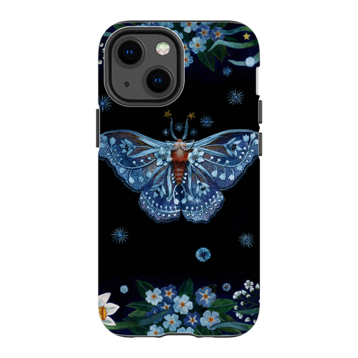 iPhone Tough Case - Night Moth By Maria Matos