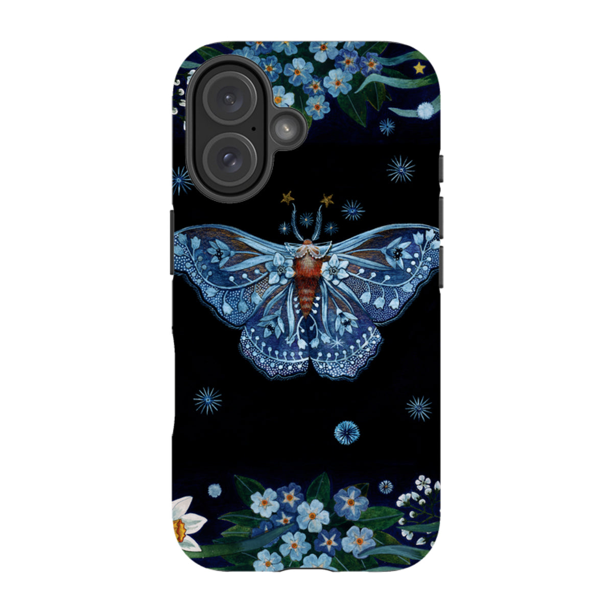iPhone Tough Case - Night Moth By Maria Matos