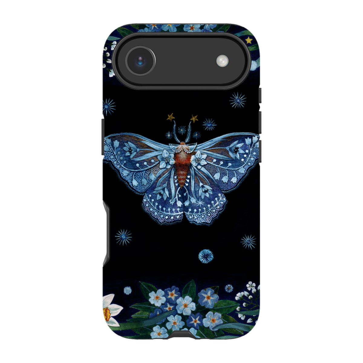 iPhone Tough Case - Night Moth By Maria Matos