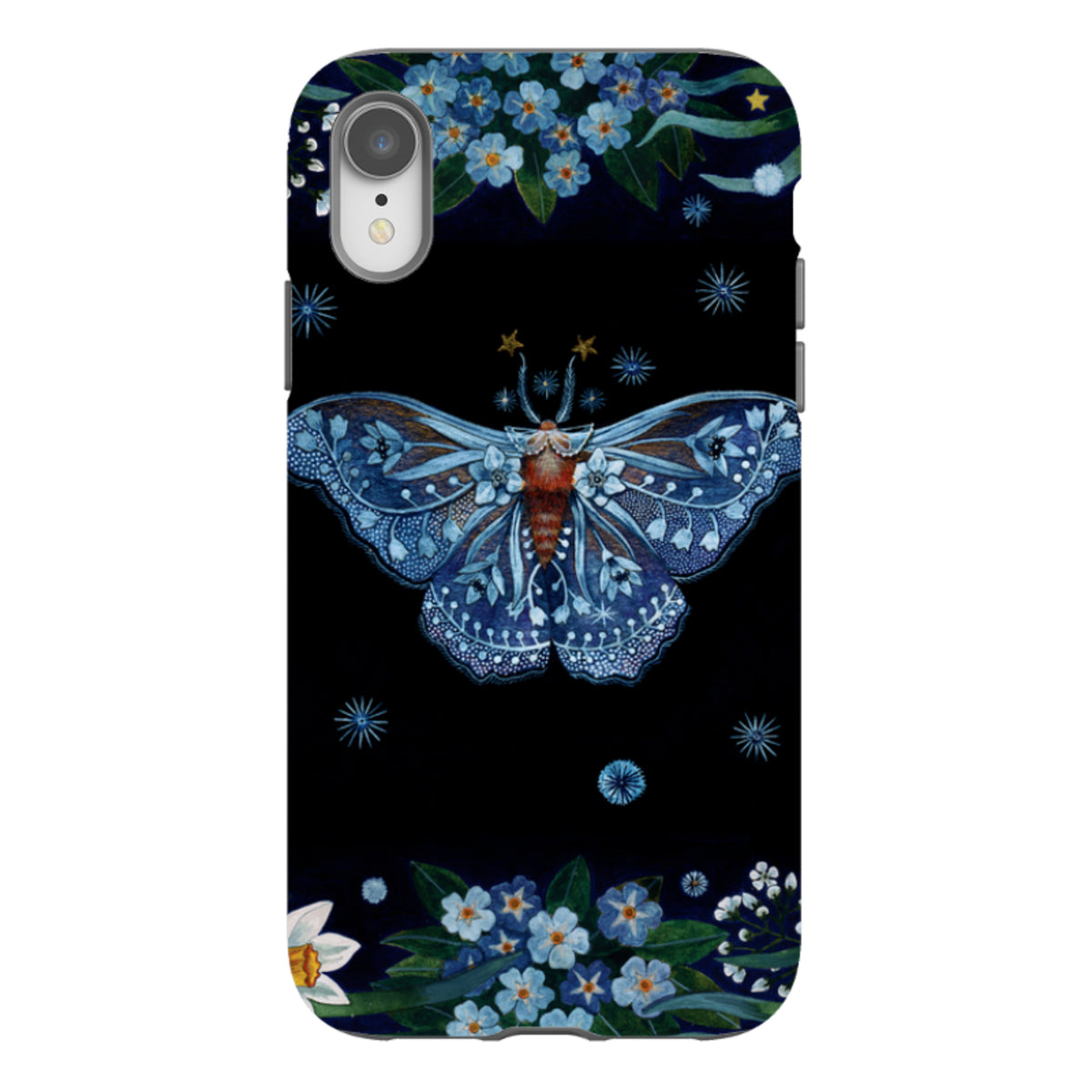 iPhone Tough Case - Night Moth By Maria Matos