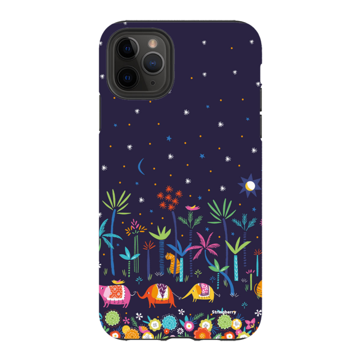 iPhone Tough Case - Night Time By Ali Brookes