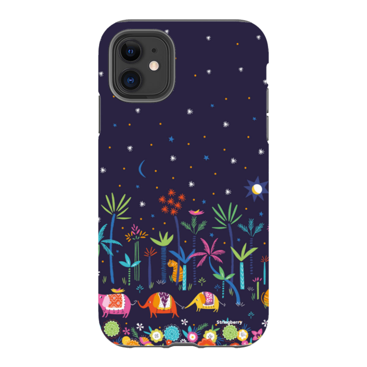 iPhone Tough Case - Night Time By Ali Brookes
