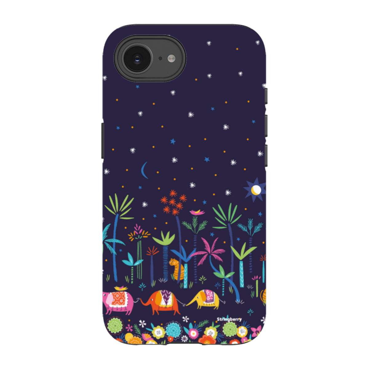 iPhone Tough Case - Night Time By Ali Brookes