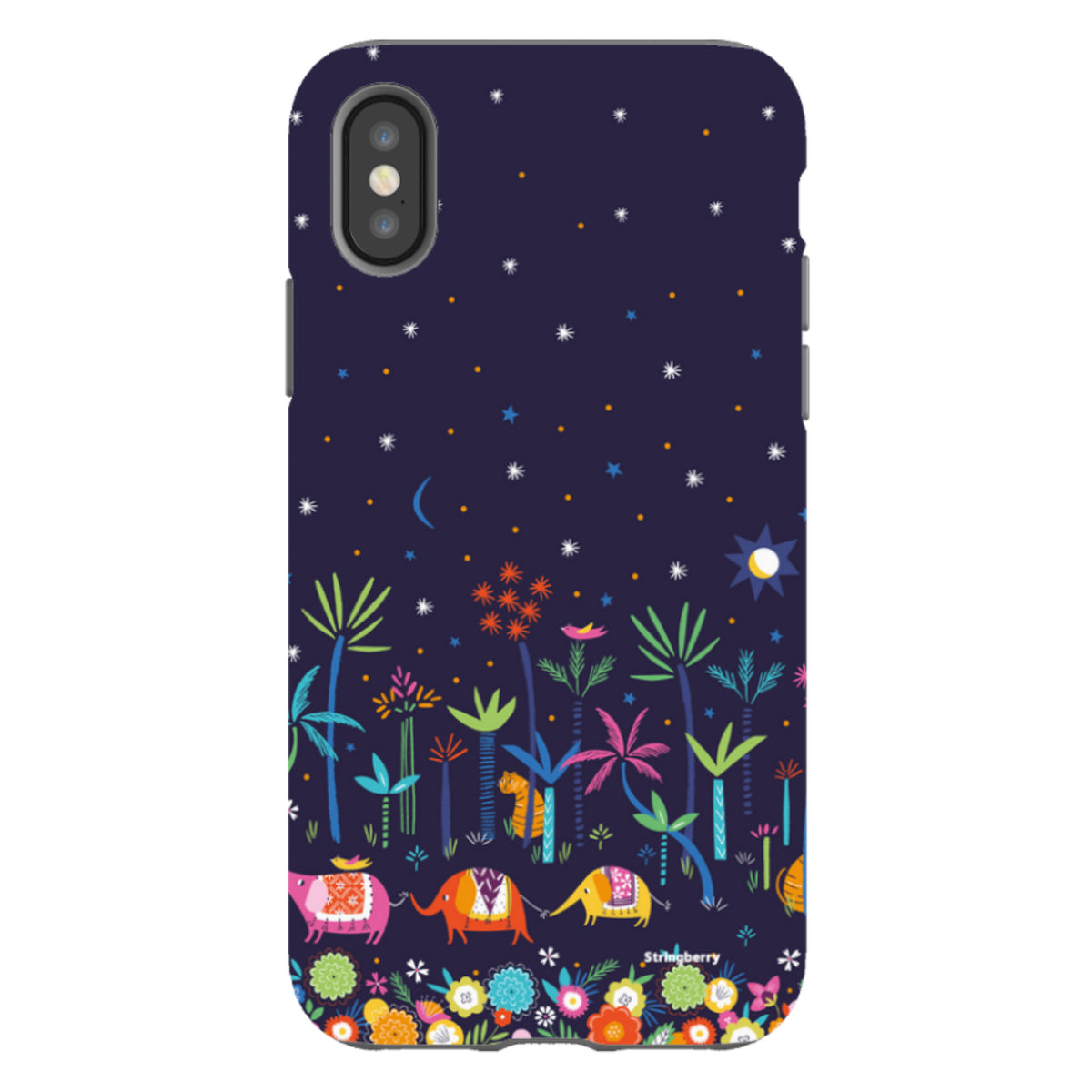 iPhone Tough Case - Night Time By Ali Brookes