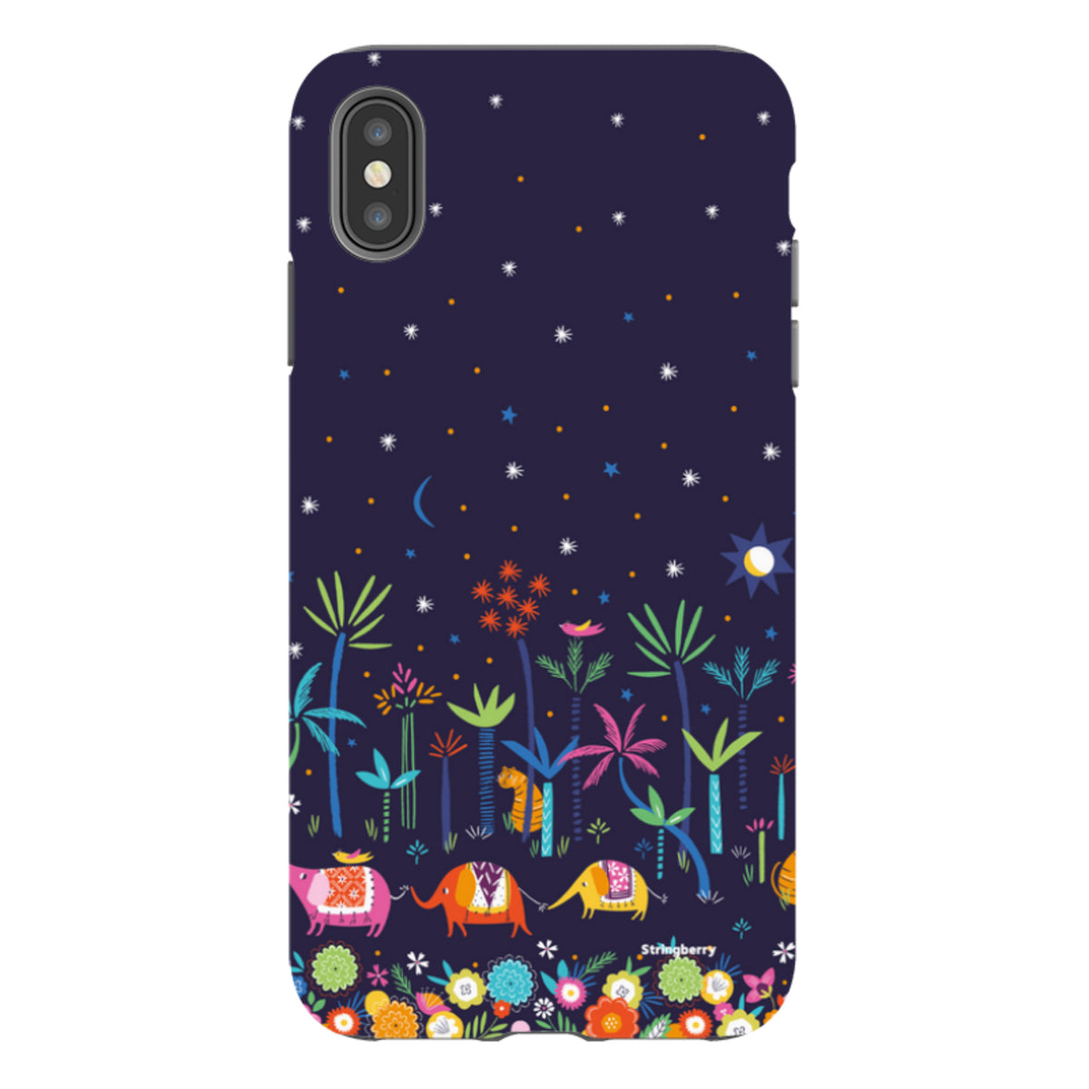 iPhone Tough Case - Night Time By Ali Brookes