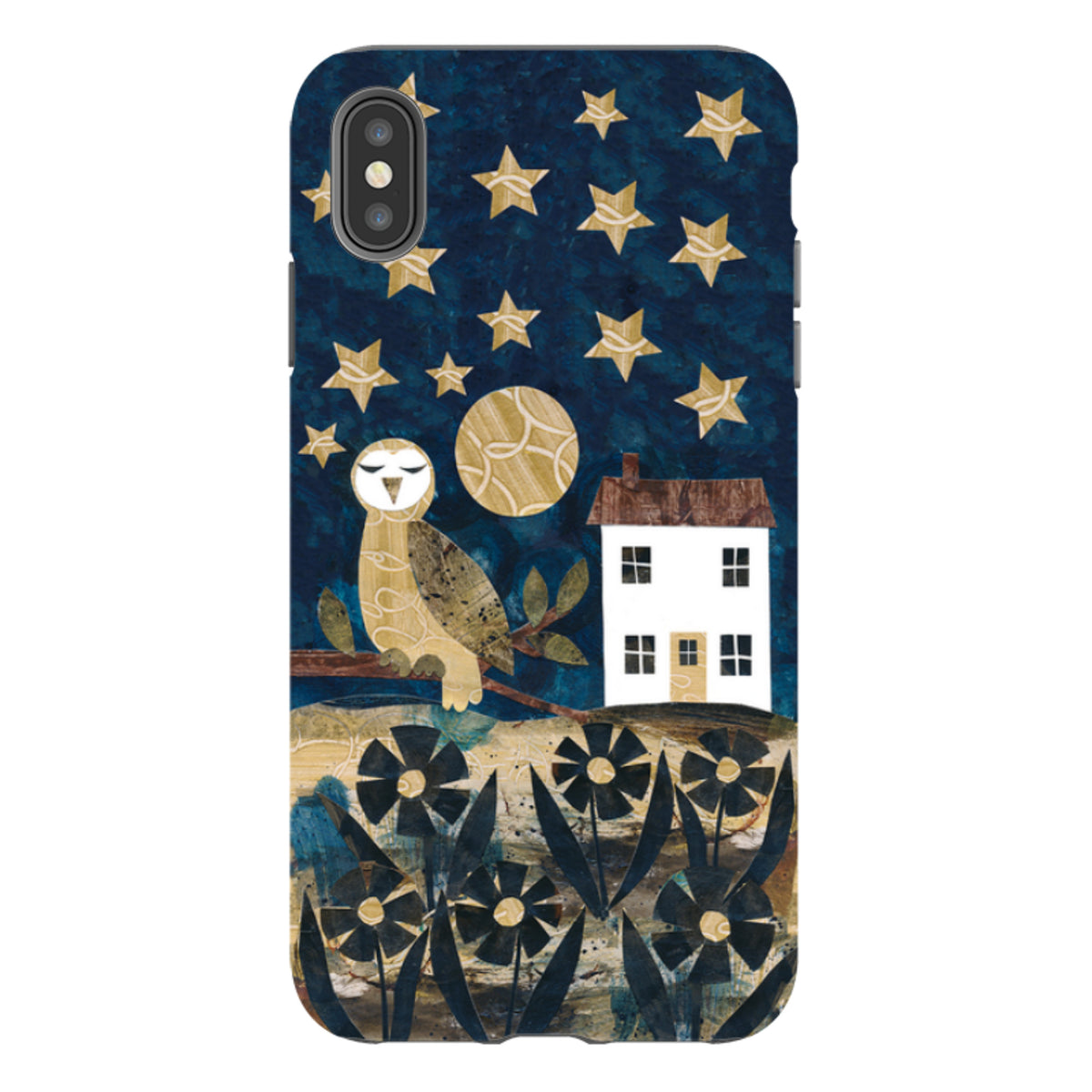 iPhone Tough Case - Night Watch Owl By Tracey English