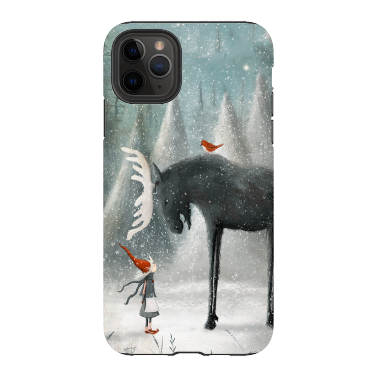 iPhone Tough Case - Northern Creatures By Maja Lindberg