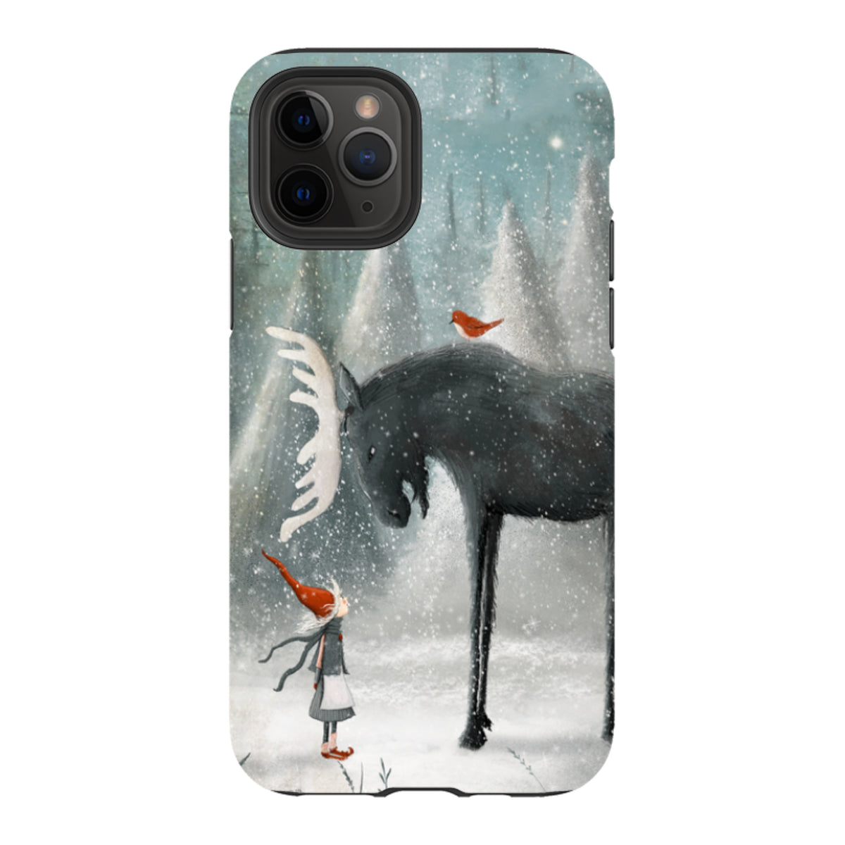 iPhone Tough Case - Northern Creatures By Maja Lindberg