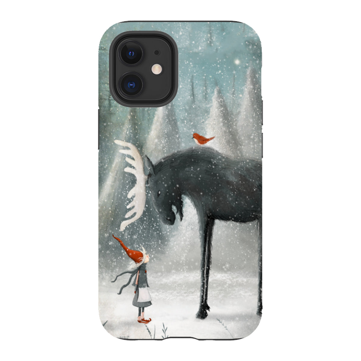 iPhone Tough Case - Northern Creatures By Maja Lindberg