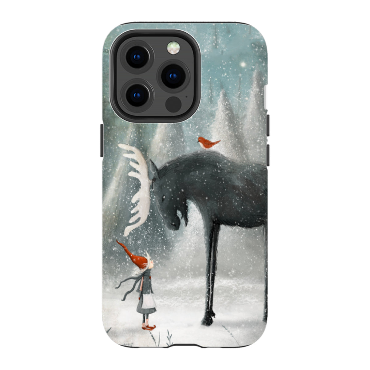 iPhone Tough Case - Northern Creatures By Maja Lindberg