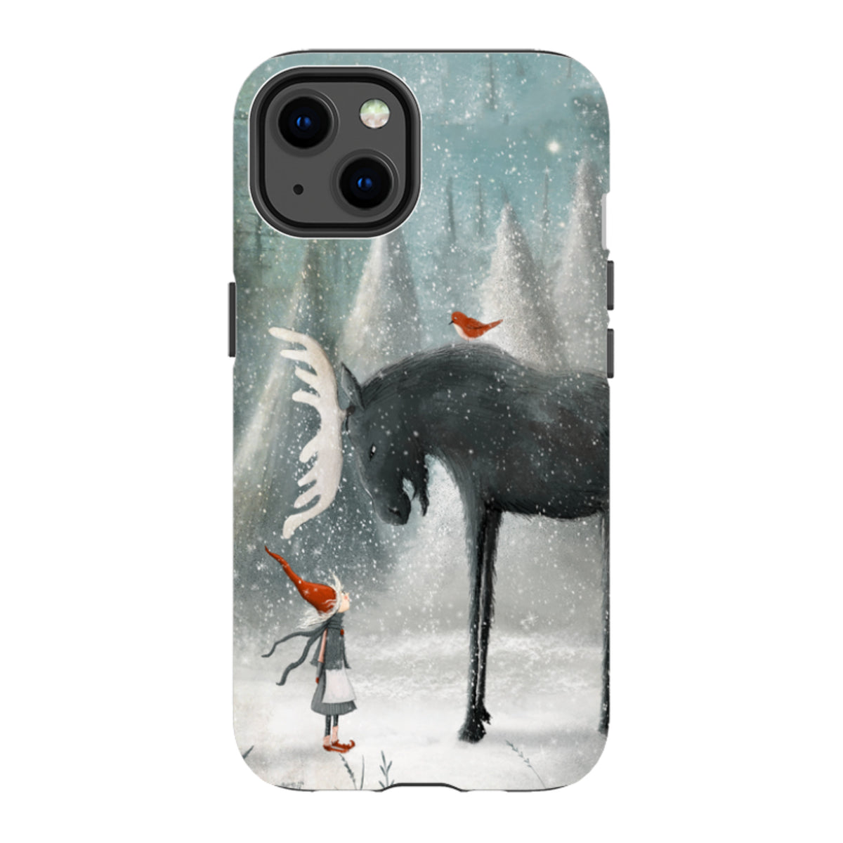 iPhone Tough Case - Northern Creatures By Maja Lindberg