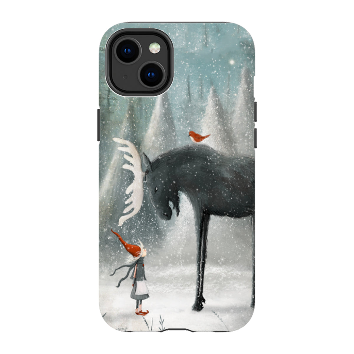 iPhone Tough Case - Northern Creatures By Maja Lindberg