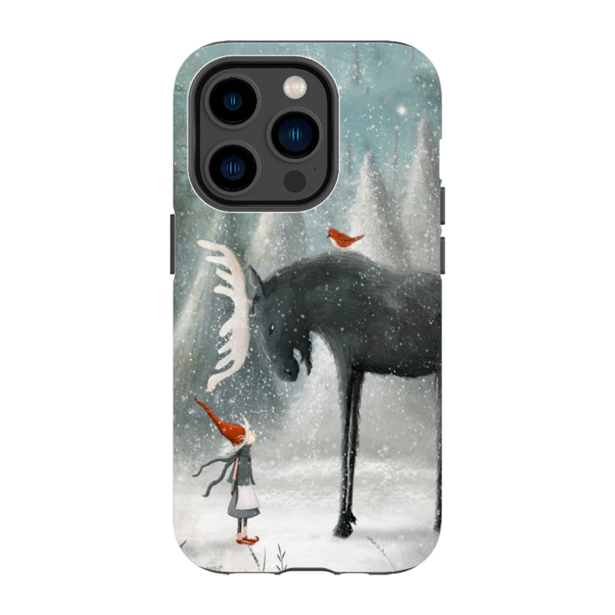 iPhone Tough Case - Northern Creatures By Maja Lindberg