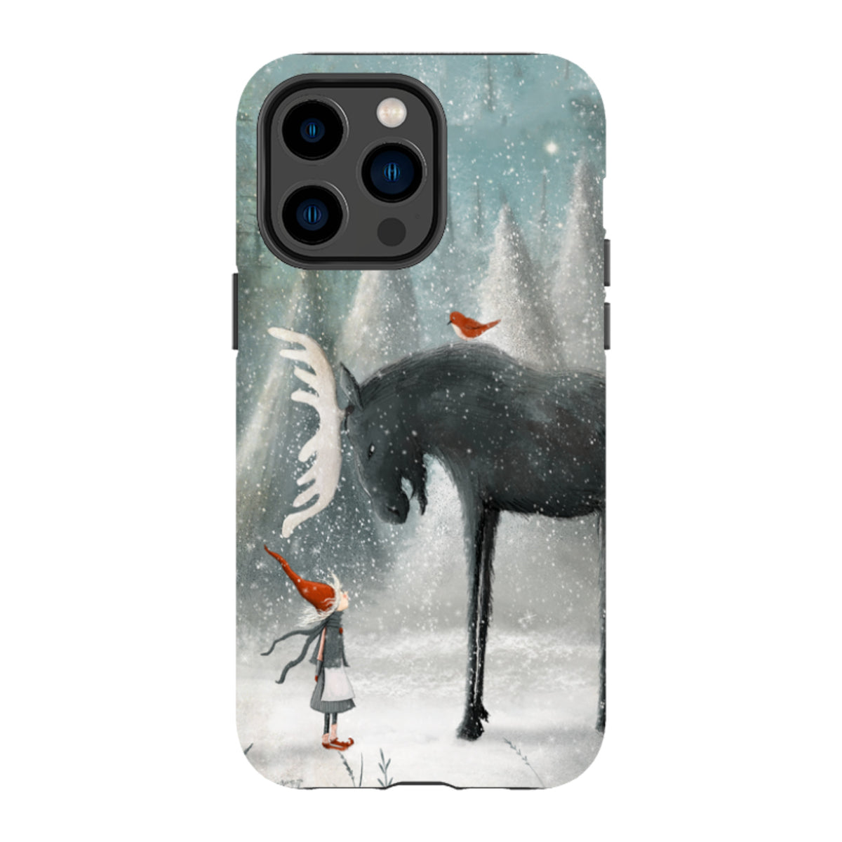 iPhone Tough Case - Northern Creatures By Maja Lindberg