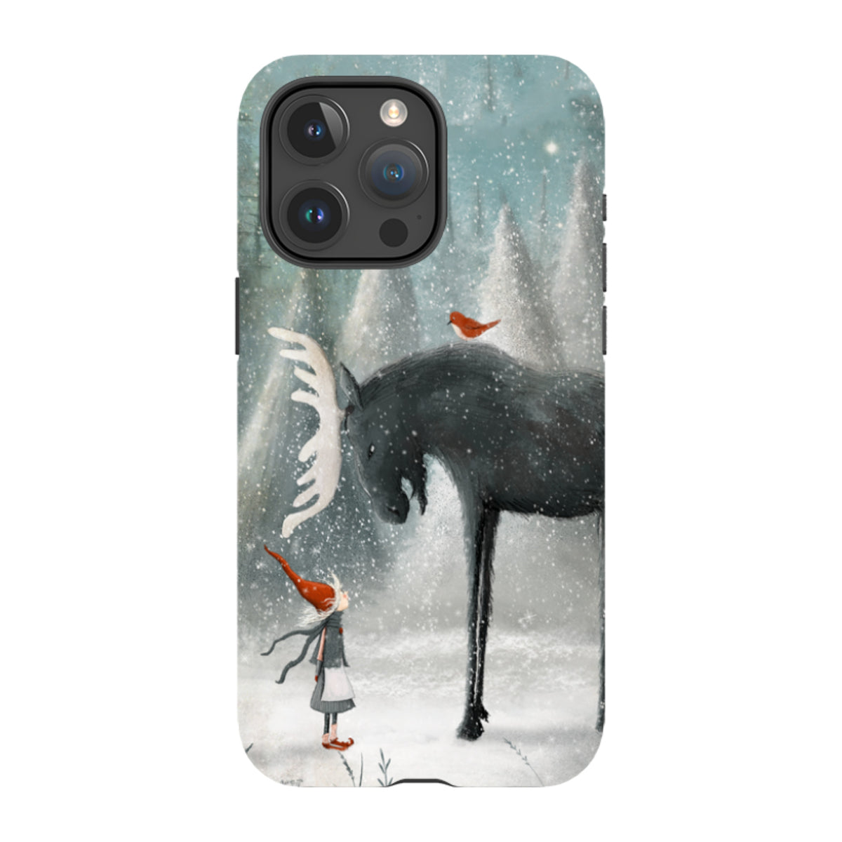 iPhone Tough Case - Northern Creatures By Maja Lindberg
