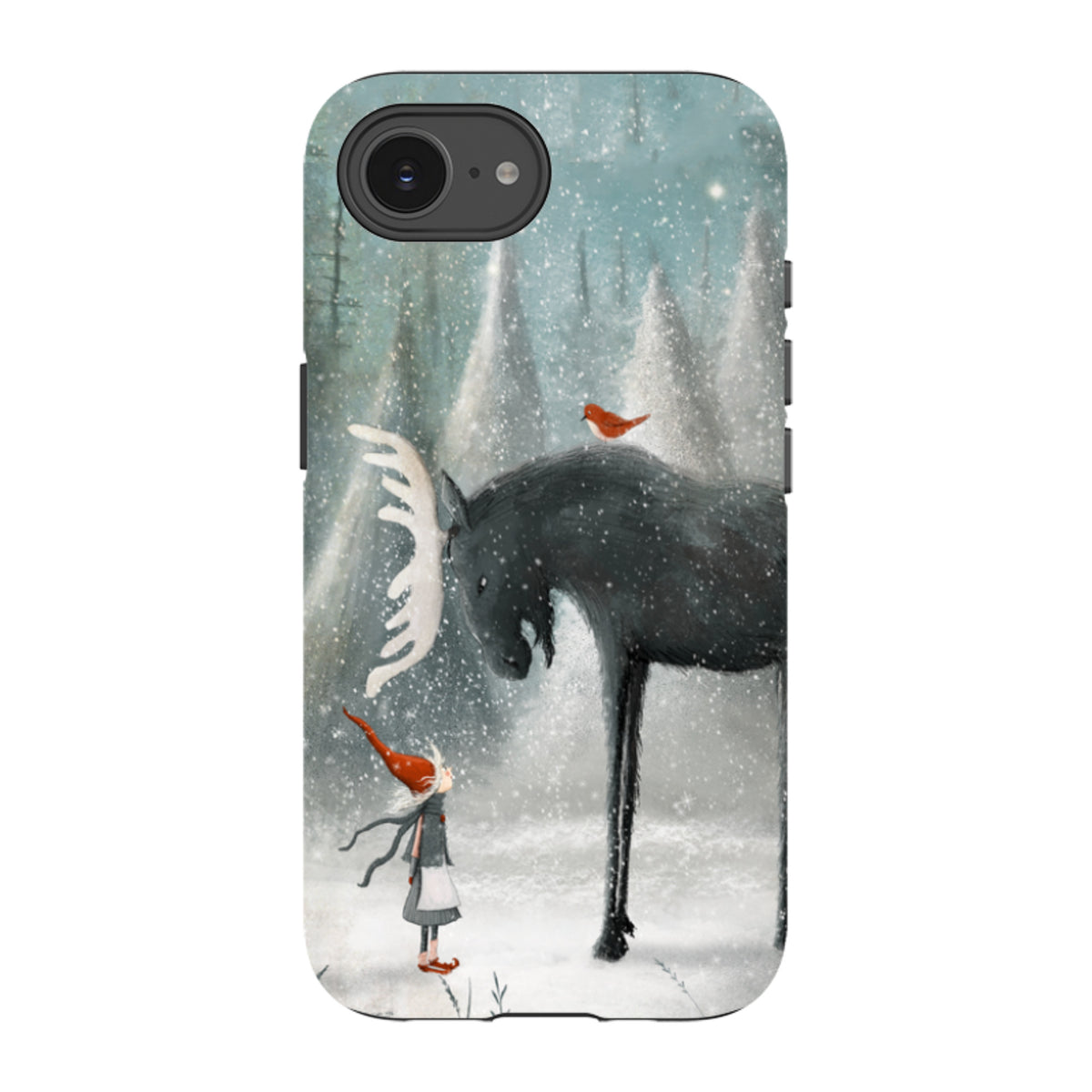 iPhone Tough Case - Northern Creatures By Maja Lindberg