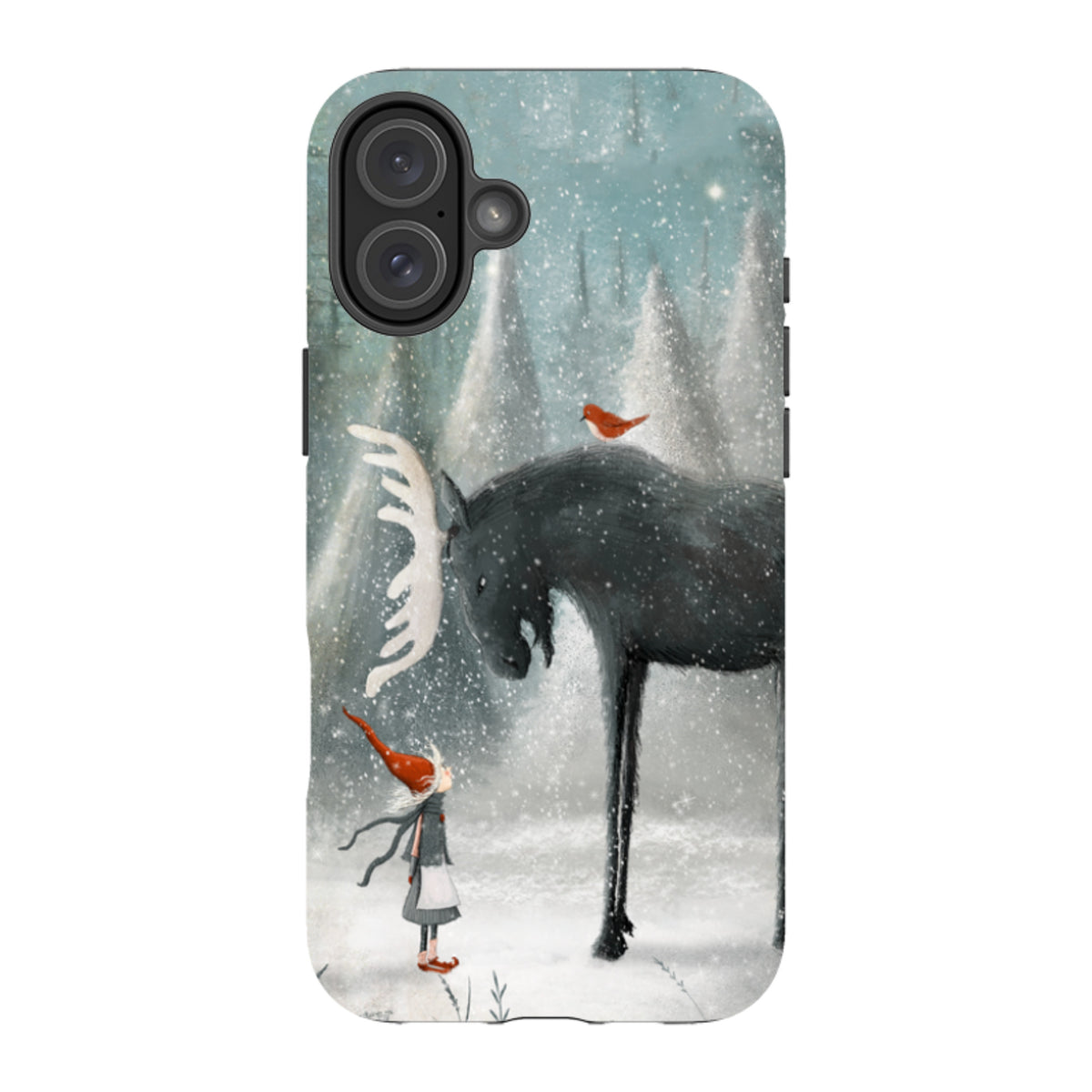 iPhone Tough Case - Northern Creatures By Maja Lindberg