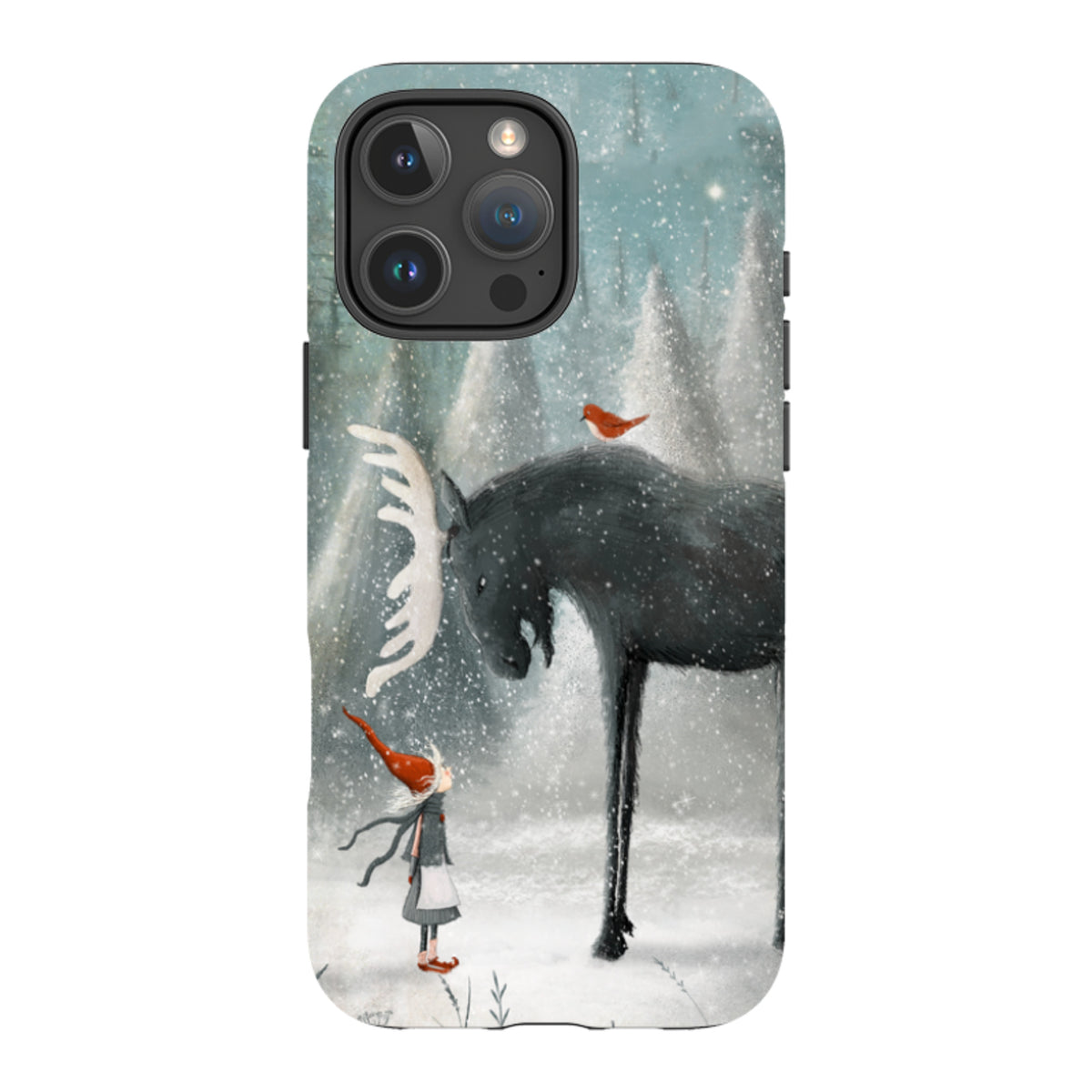 iPhone Tough Case - Northern Creatures By Maja Lindberg