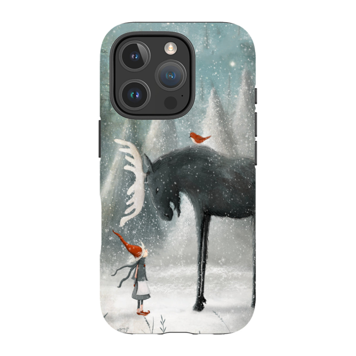 iPhone Tough Case - Northern Creatures By Maja Lindberg