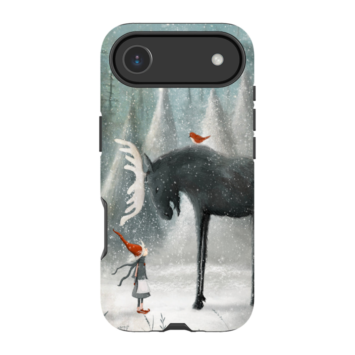 iPhone Tough Case - Northern Creatures By Maja Lindberg