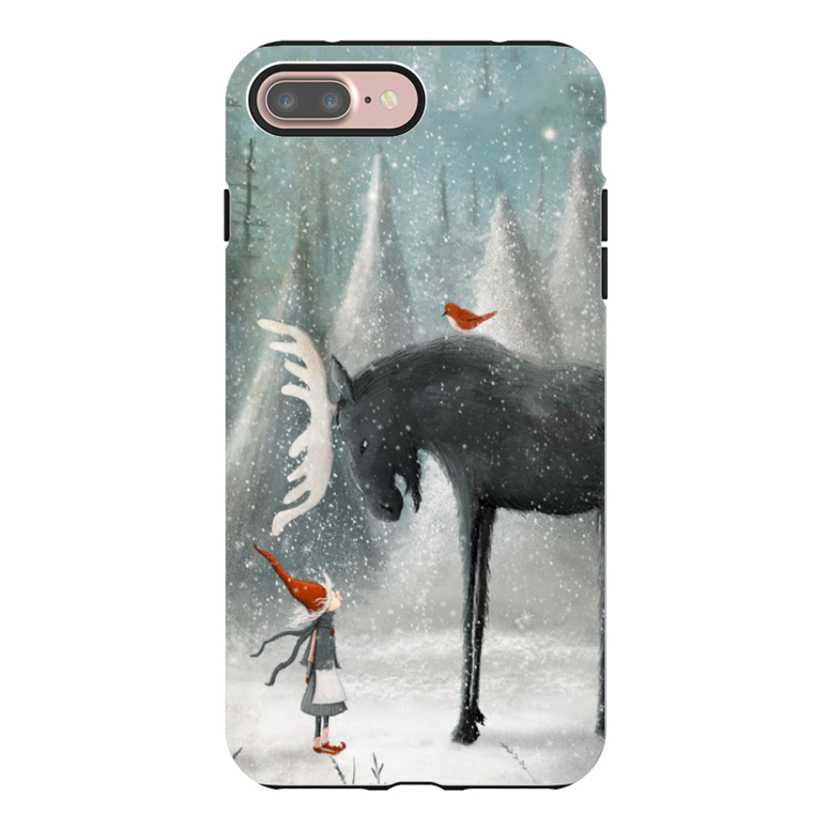 iPhone Tough Case - Northern Creatures By Maja Lindberg