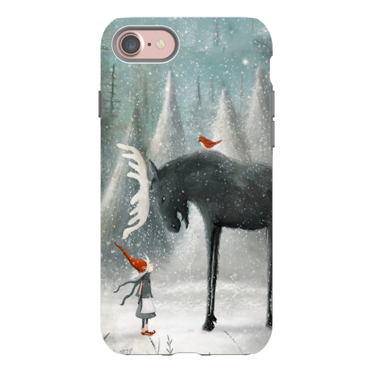 iPhone Tough Case - Northern Creatures By Maja Lindberg