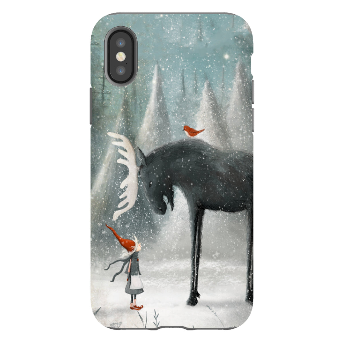 iPhone Tough Case - Northern Creatures By Maja Lindberg