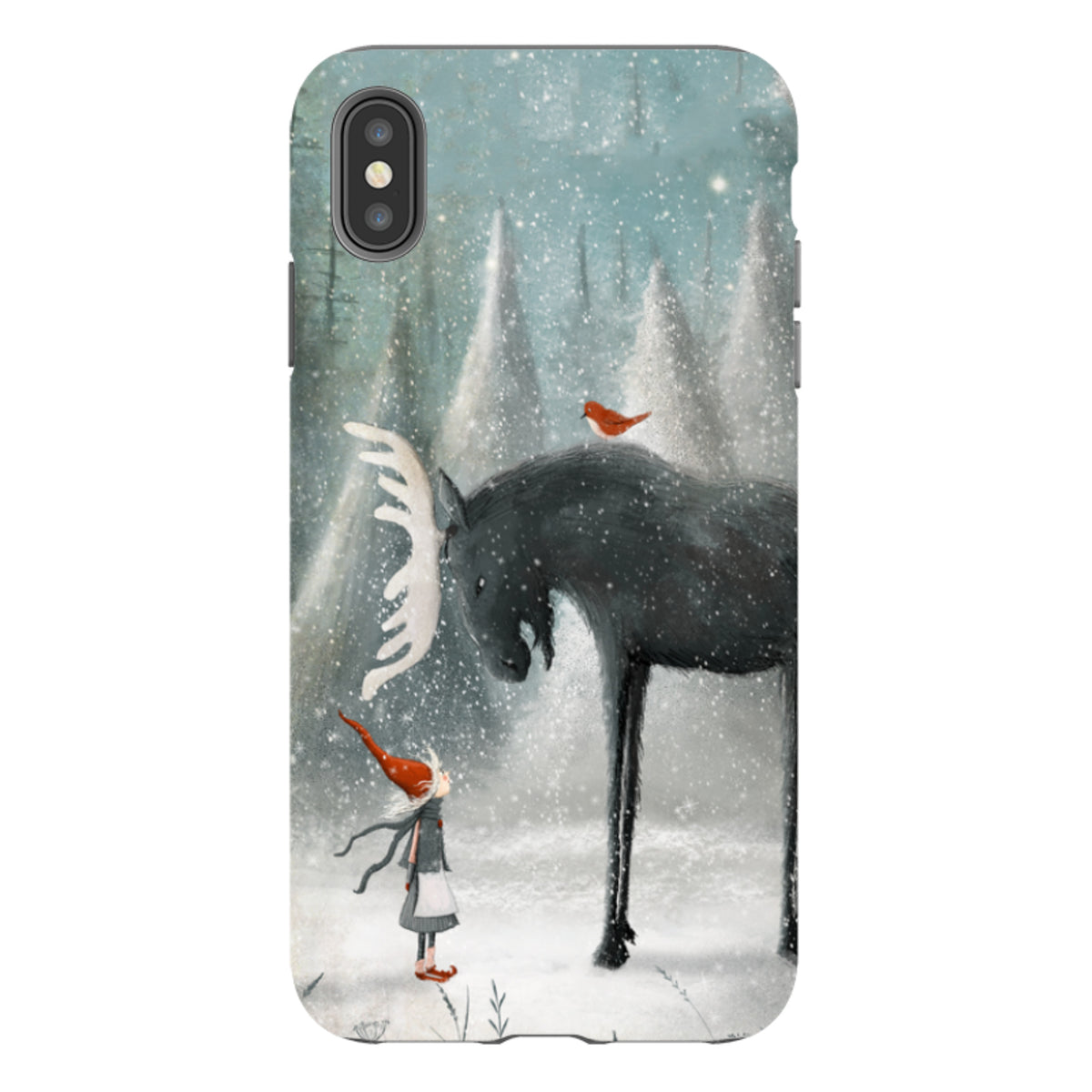 iPhone Tough Case - Northern Creatures By Maja Lindberg