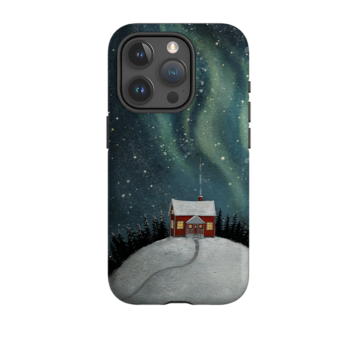 iPhone Tough Case - Northern Light By Maja Lindberg