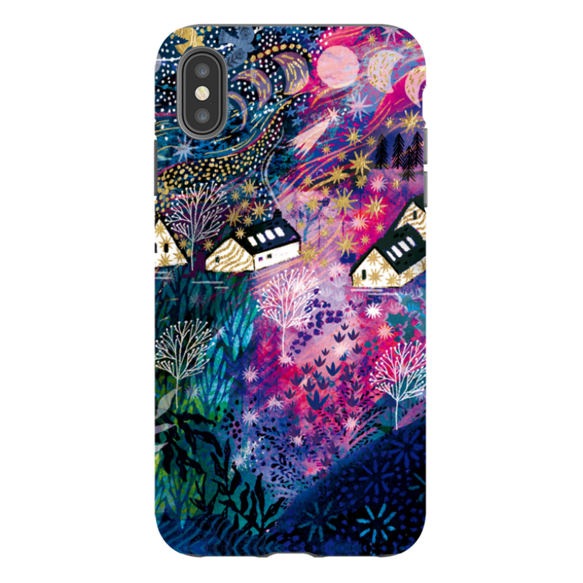 iPhone Tough Case - Northern Lights By Emma Frances Grant
