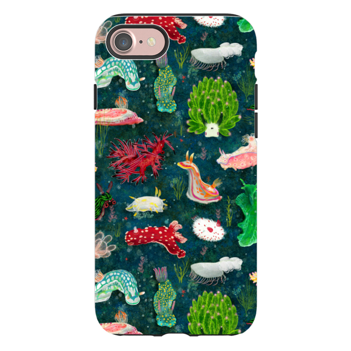 iPhone Tough Case - Nudibranch By Katherine Quinn