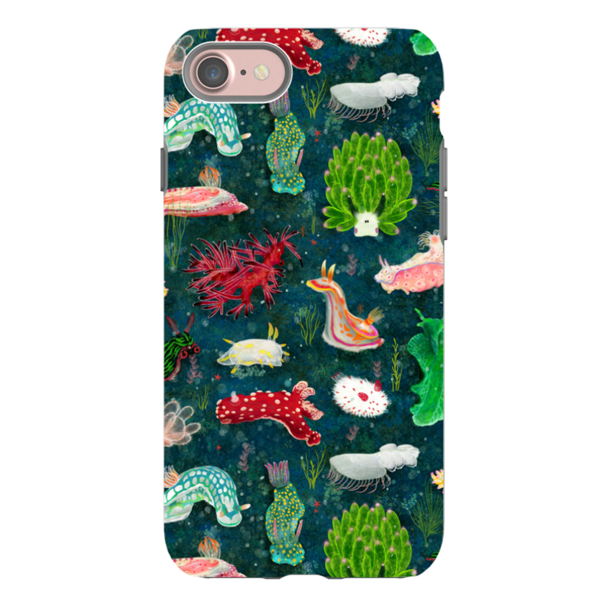 iPhone Tough Case - Nudibranch By Katherine Quinn